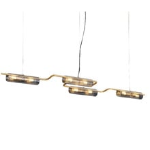 Brock Iron 8 Light Pendant